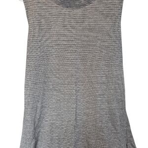Athletic Works Gray Ribbed Tank Top 3x